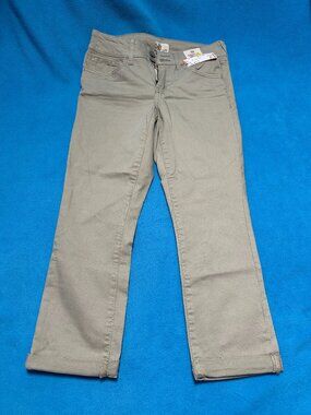 So Cropped Jeggings Khaki Stone Wheat Bagel Size 5 Jr New w/ Tag Capri JG85X022R